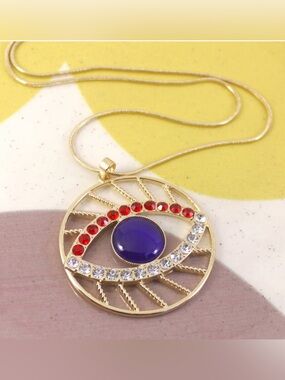 Mia Collection Evil Eye long Necklace